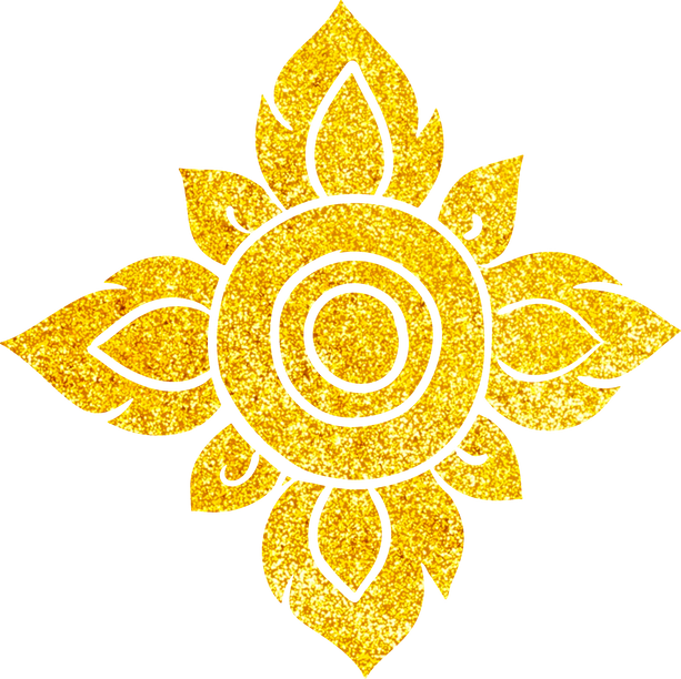 Gold thai pattern