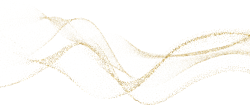 Gold Glitter Wave